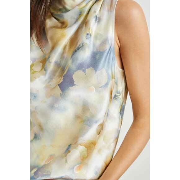 Rails Diffused Blossom Kaleen Floral Sleeveless Top Size XL 26697 - Picture 3 of 13